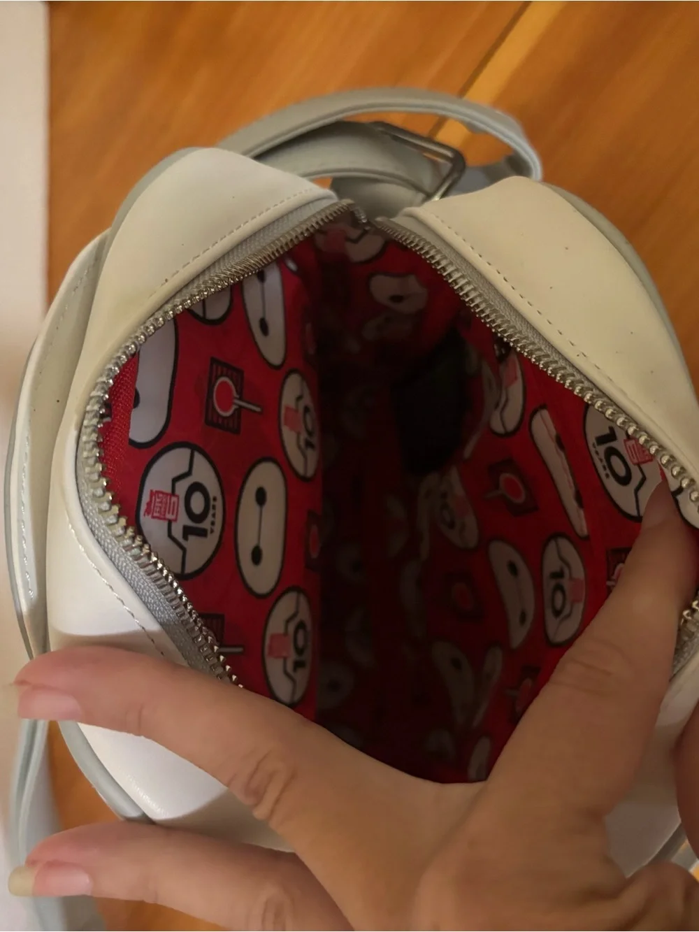 Loungefly Disney Big Hero 6 Baymax Mochi Crossbuddies Crossbody Bag